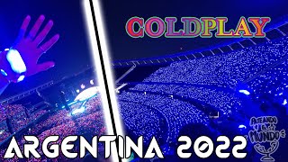 RECITAL COLDPLAY ARGENTINA 2022 🇦🇷 HD LA BACHATA ft MANUEL TURIZO  BUENOS AIRES 08112022 [upl. by Tamarra856]