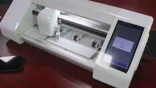 X8 cutting machine for hydrogel film and back skin MomoTech [upl. by Proulx724]