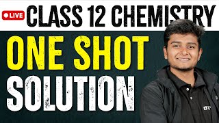 One Shot  Class 12  Solutions  Xylem NEET Tamil [upl. by Lovmilla109]