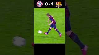 MSN🥵  Barcelona vs Bayern  UCL semi final 2015football messi neymar suarez [upl. by Ennaeilsel]