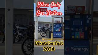 Biketoberfest 2024Gas Station at Main Street Daytona [upl. by Jaquith328]