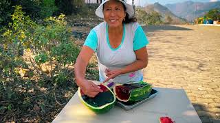 Sandía de piña limón frambuesa y uva muy refrescante para la calor [upl. by Dennison]