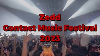 ZEDD  Contact Winter Music Festival 2023  Vancouver  4K60fps Live [upl. by Sorips622]