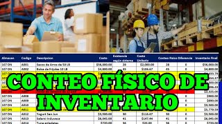 Cómo hacer un inventario físico de un almacén o negocio cómo hacer conteo físico de inventario [upl. by Atsahc733]