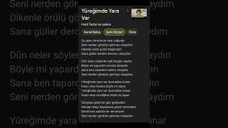 Yüreğimde yara varKaraoke [upl. by Learsi809]