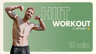 HIIT intense full body  ventre plat  🔥 [upl. by Vanna]