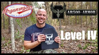 AR500 Level IV Stand Alone Composite Armor Plates Test amp Review [upl. by Brietta]