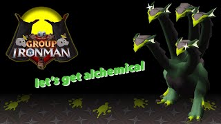 OSRS Group Ironman Untrimmed Slayer Cape S3 Ep2  Alchemical Hydra [upl. by Airahs424]