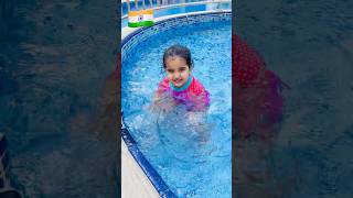 Anaya Or Papa Gaye Swimming Pool 🏊‍♀️ Me 😂 [upl. by Scevour]