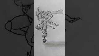 AGreninja drawing shorts ytshorts drawing sketch [upl. by Esimorp]