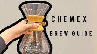 Chemex Brew Guide [upl. by Lorolla212]