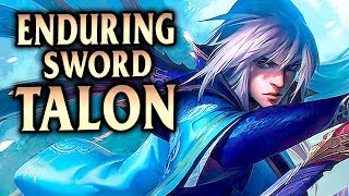 New Enduring Sword Talon Skin How To Carry with Talon Mid Guide  League of Legends S8 [upl. by Tymothy554]