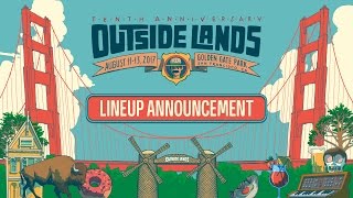 Outside Lands 2017 Lineup Announcement  San Francisco Music Festival [upl. by Dagley]