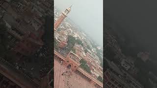 Jama masjid dehli meenar se view [upl. by Ahsetel]