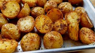 Crispy Roasted Baby Potatoes [upl. by Ledua146]