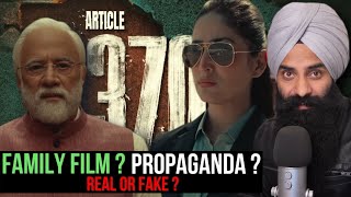 ARTICLE 370 MOVIE REVIEW IN PANJABI  Modi Bhakti ਯਾ Sach [upl. by Shaun]