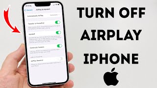 How To Turn Off Airplay On iPhone  Full Guide [upl. by Bradan]