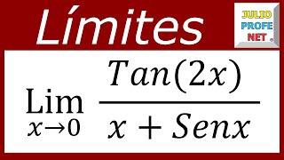 LÍMITES TRIGONOMÉTRICOS  Ejercicio 8 [upl. by Sefton744]