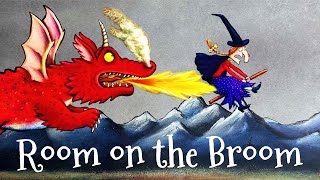 Room on the Broom Animated Bedtime story  Halloween vocabulary storytelling readaloud kids [upl. by Atikram57]