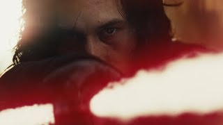 HD Star Wars VIII The Last Jedi  Luke Skywalker VS Kylo Ren  Lukes death Final Battle Scene [upl. by Marl]