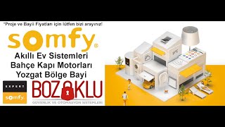 Somfy Akıllı Ev Projesi Yozgat Çayıralan [upl. by Yrreb]