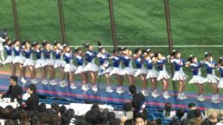 慶應チア 2 of 2 慶早戦2009秋  Cheerleaders [upl. by Nahtnahoj628]