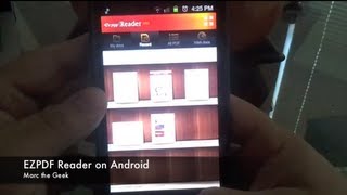 EZPDF Reader Pro on Android Update See New Video Link [upl. by Lenoel]