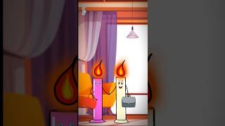 true love sad candle meme🕯️ shorts animation [upl. by Brittain]