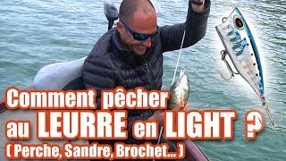 Comment PECHER au LEURRE en LIGHT  perche sandre brochet [upl. by Zenas670]