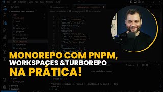 Compartilhando código entre projetos em NextJS  Monorepo com pnpm Workspaces amp Turborepo [upl. by Elsa801]