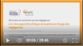 Une approche clinique de la prise en charge des négligences [upl. by Alikat]