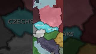 Why did Czechoslovakia Collapse short historicalmaps map [upl. by Alvord]