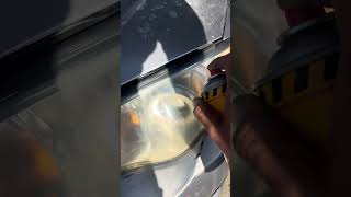 Headlamp restoration automobile how carguy carstuff headlights [upl. by Ebert]