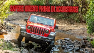 Perché ho venduto Jeep Wrangler 4 Contro di unWrangler JL usata con chilometraggio [upl. by Oelgnaed955]