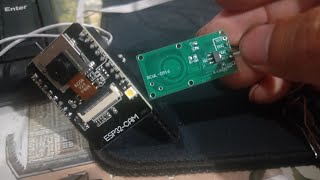 ESP32 CAM  RCWL0516 LINE NOTIFY Demo [upl. by Isabelita]