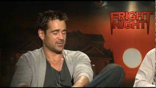 Colin Farrell Interview for FRIGHT NIGHT [upl. by Aynek92]