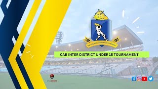 CAB INTER DIST UNDER 15 ONE DAY TOURNAMENT 2023  FINAL  BURDWAN U15 VS HOOGHLY U15  JU SALTLAKE [upl. by Peednas]