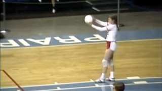 1981 IHSA Girls Volleyball Class AA Champ Game Chi Mother McAuley vs Orland Park Sandburg [upl. by Stanislaw]