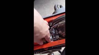 VespaPiaggio Ciao  How to Access and Remove Carburetor [upl. by Nej]