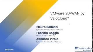 Overview VMware SDWAN by VeloCloud [upl. by Aras]