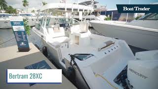 2022 Bertram 28XC Dual Console Walkthrough Boat Review [upl. by Eihs710]