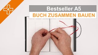 X17 Bestseller in A5  Wie man das Buch zusammenbaut [upl. by Dachy]