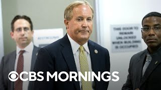 Texas Attorney General Ken Paxton faces charges of bribery and abuse of office [upl. by Darooge54]