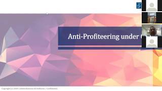 Webinar by Mr R Parthasarathy on quotAntiprofiteering mechanism under GSTquot [upl. by Assirak486]