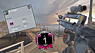 THE 1 BEST CHAMPION MAKING PLAYS ON CONTROLLER Operation TWIN SHELLS  Rainbow Six Siege PS5XBOX [upl. by Bonita]