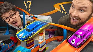 Hot Wheels 1 Million Dollar Race We Made A Huge Race Track – See Who Will Win 🏁🏆 [upl. by Esorlatsyrc]