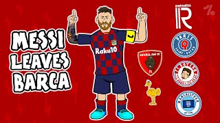 Which of these clubs would Lionel Messi leave Barcelona for ► 442oons [upl. by Zuckerman]