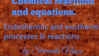 36 Endothermic and exothermic processes and reactions [upl. by Ahsieym]