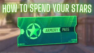 HOW TO Spent Your ARMORY PASS Stars [upl. by Azile752]