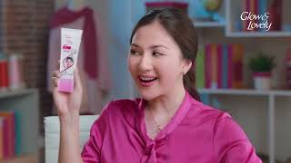 Muka Glowing Seharian Pakai Glow amp Lovely Multivitamin Cream krim pencerah No 1 di Indonesia [upl. by Elleirua38]